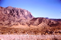 Chisos with Dikes 1966.JPG
